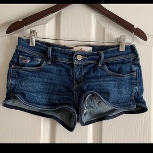 Denim Hollister shorts